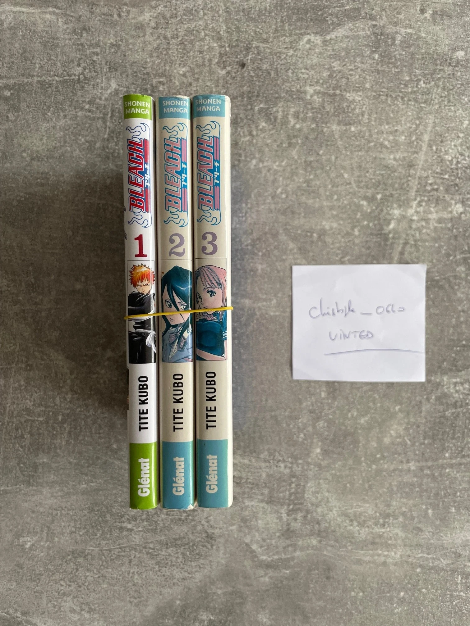 Lote de 3 mangas Bleach tomos 1,2 y 3 en versión francesa. – photo 2